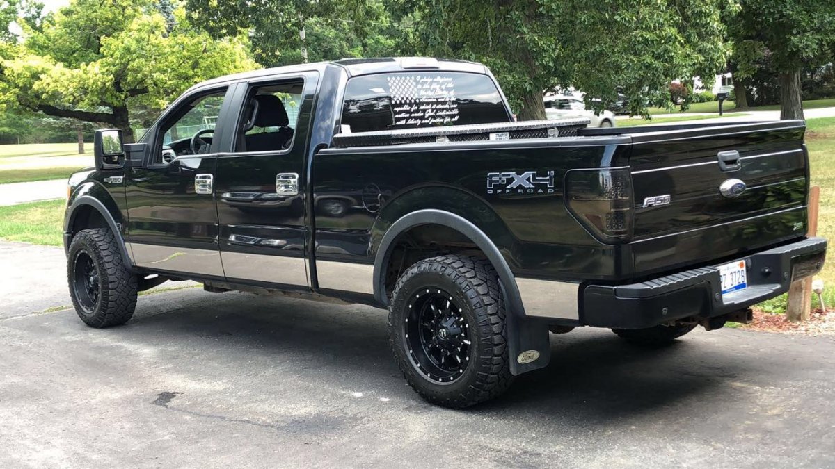 2010 F150 with 18x9 Fuel Kranks