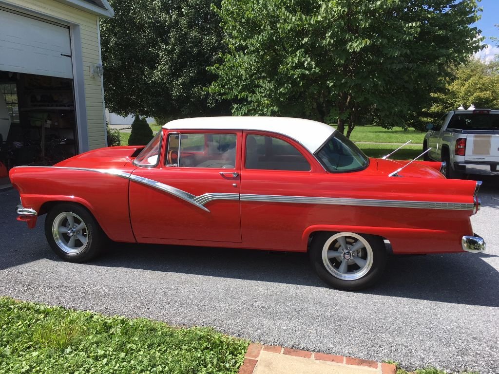 1956 Fairlane with 17x7 Torq Thrust Originals