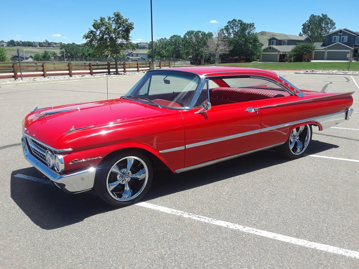 1961 Galaxie with Chrome Ridler 695