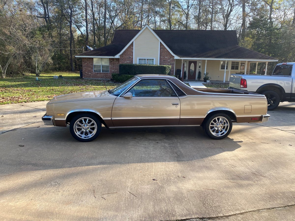 1987 Caballero with Chrome Rambler Wheels