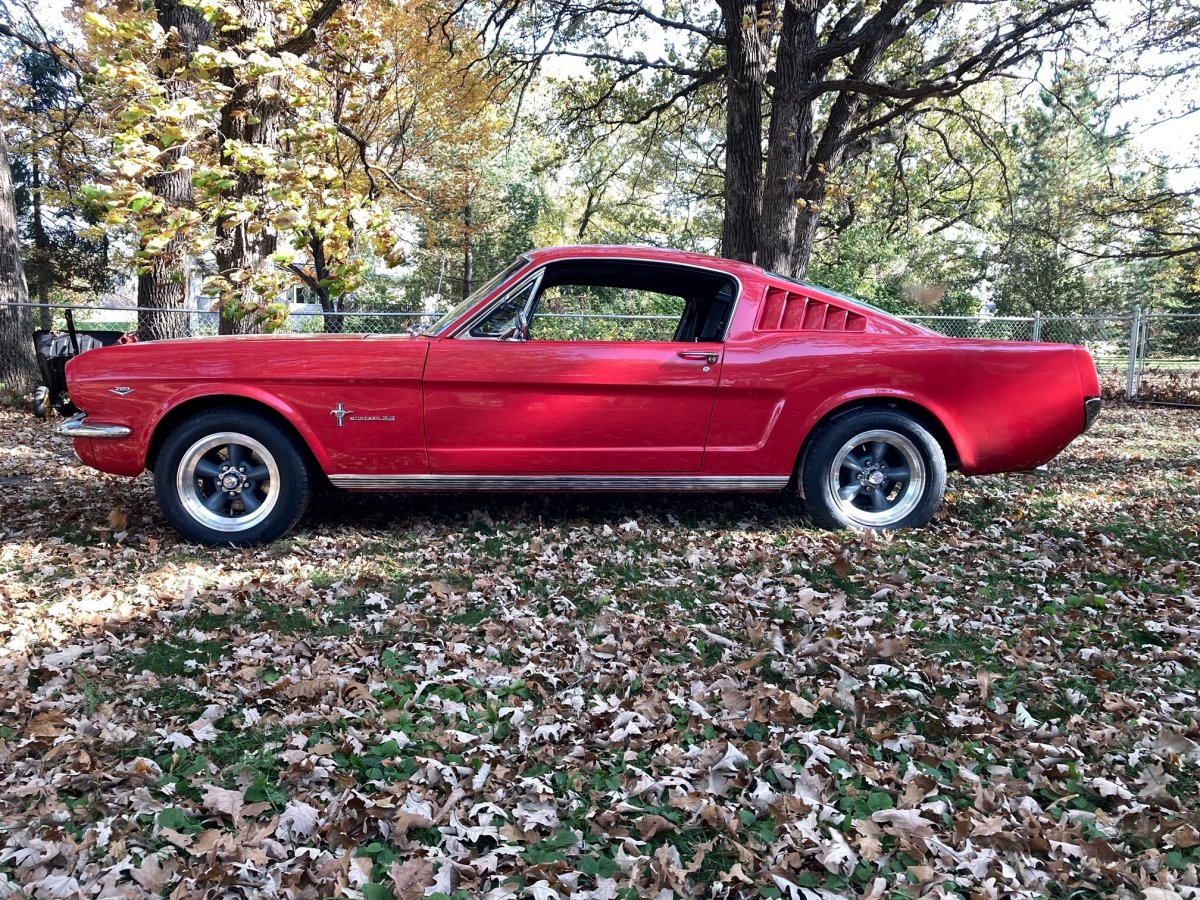 1965 Mustang with Torq Thrust D Package