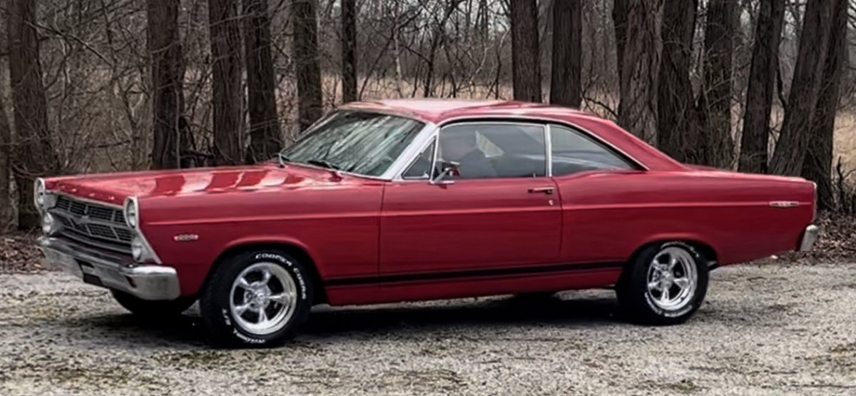 1967 Fairlane with 15x7 and 15x8 Package