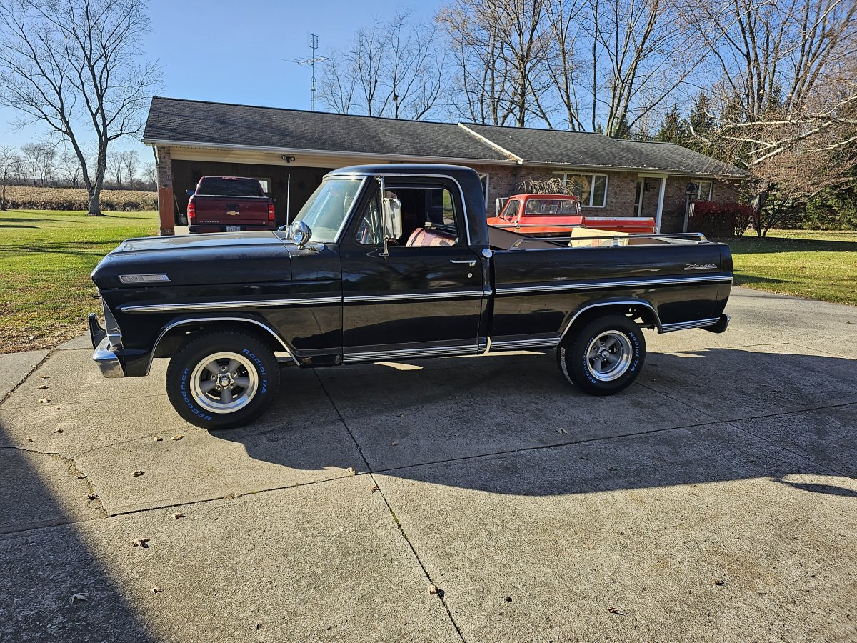 1967 F100 with Torq Thrust Original Package