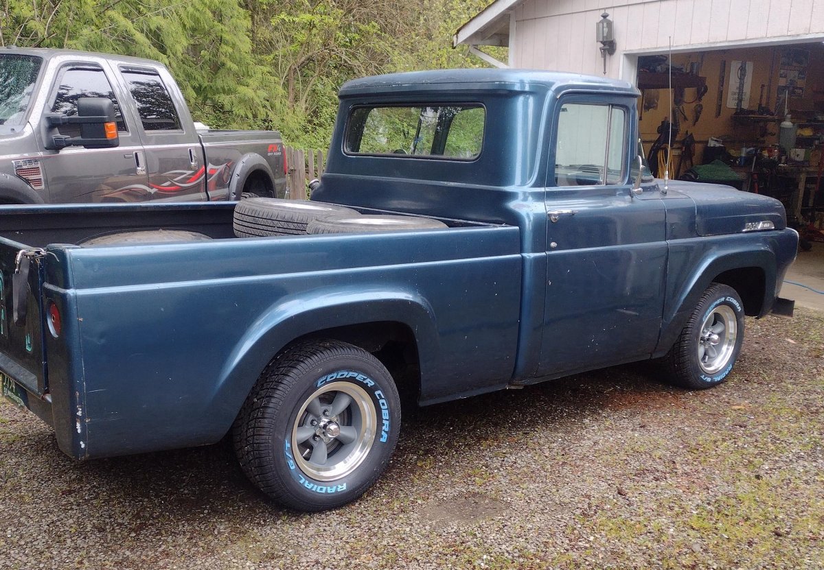 1957 F100 with Torq Thrust D Package