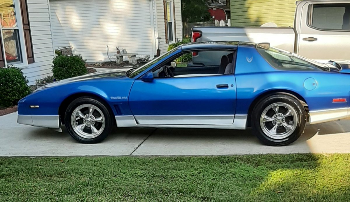 1986 Trans Am with Torq Thrust II Package