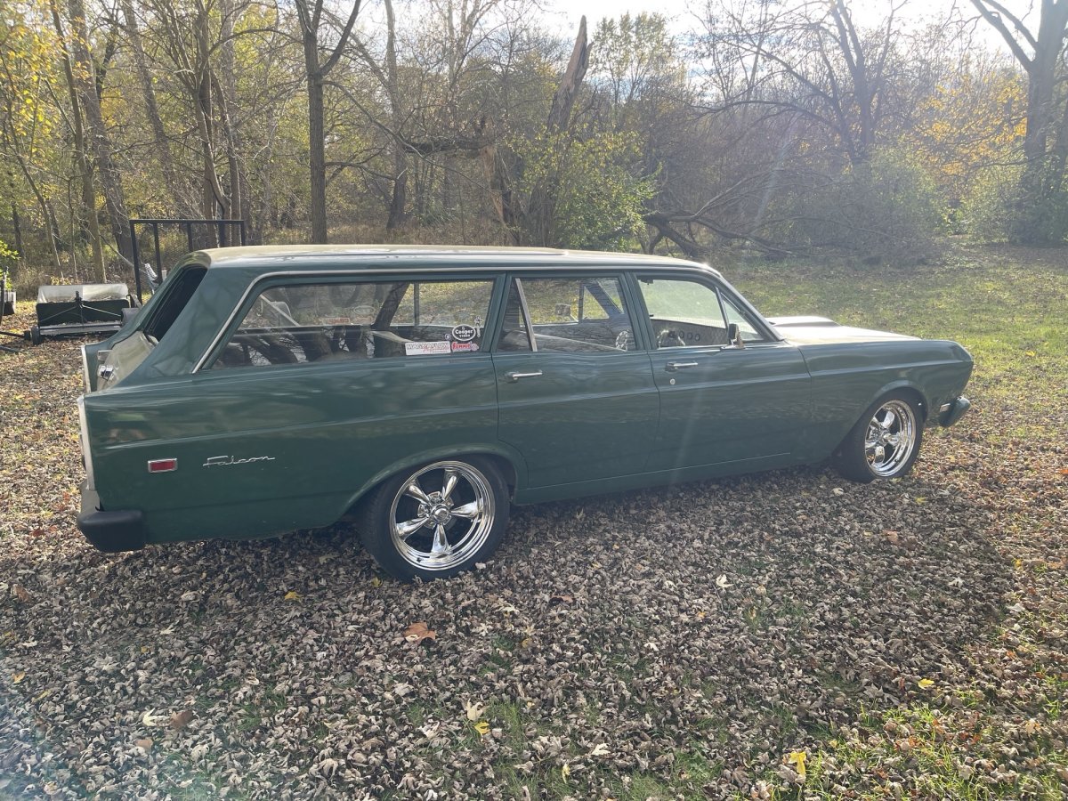 1969 Falcon with Chrome Torq Thrust Package