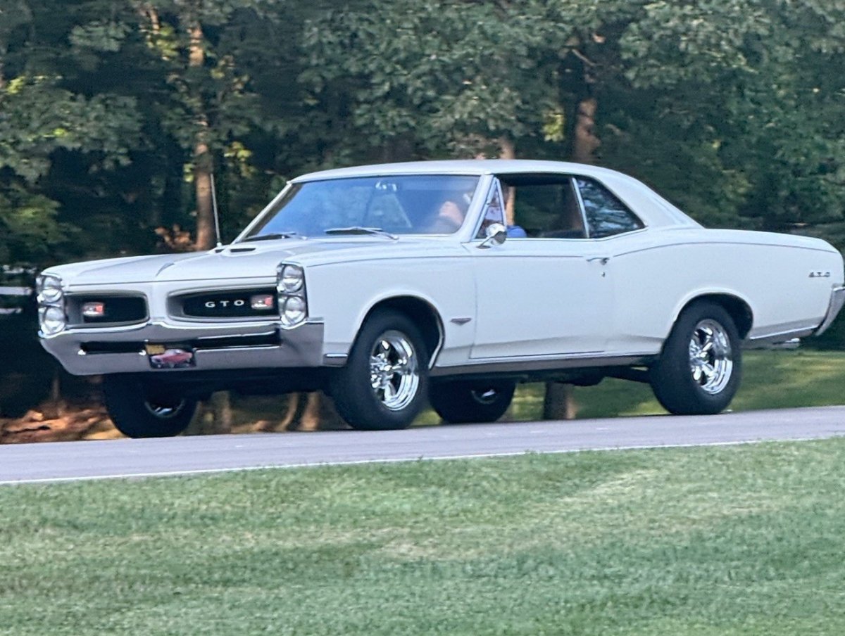 1966 GTO with Chrome 15x7 and 15x8 Package