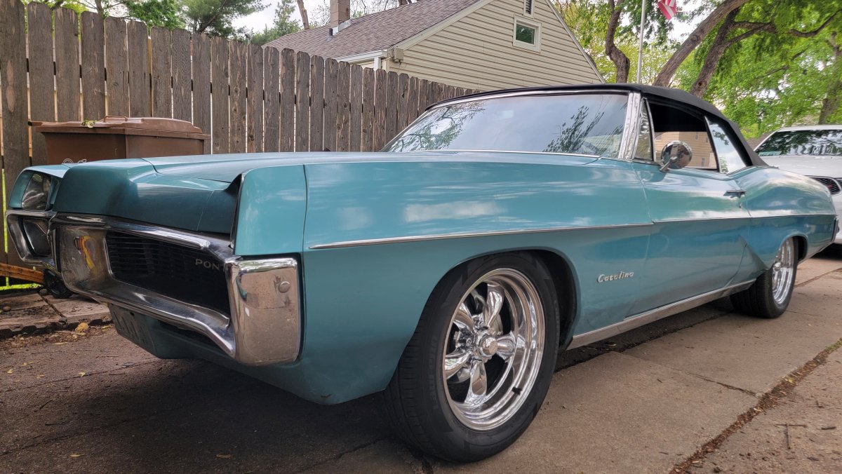 1967 Catalina with Chrome Torq Thrusts 18x8