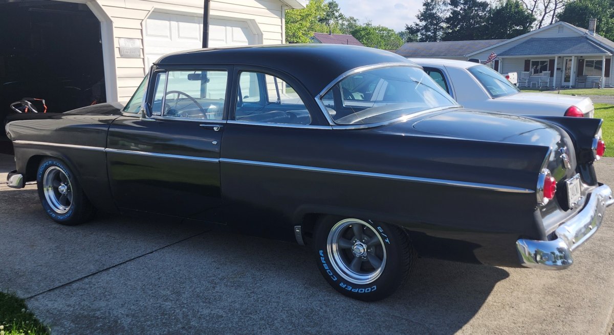 1955 Fairlane with Classic Torq Thrust Package