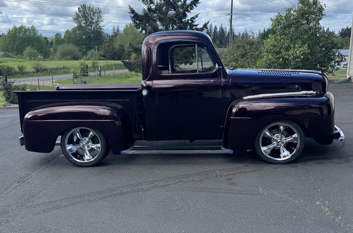 1948 F-1 with Chrome Ridler 695 Package