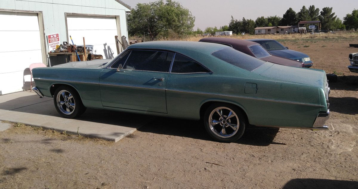 1967 Galaxie with Torq Thrust M