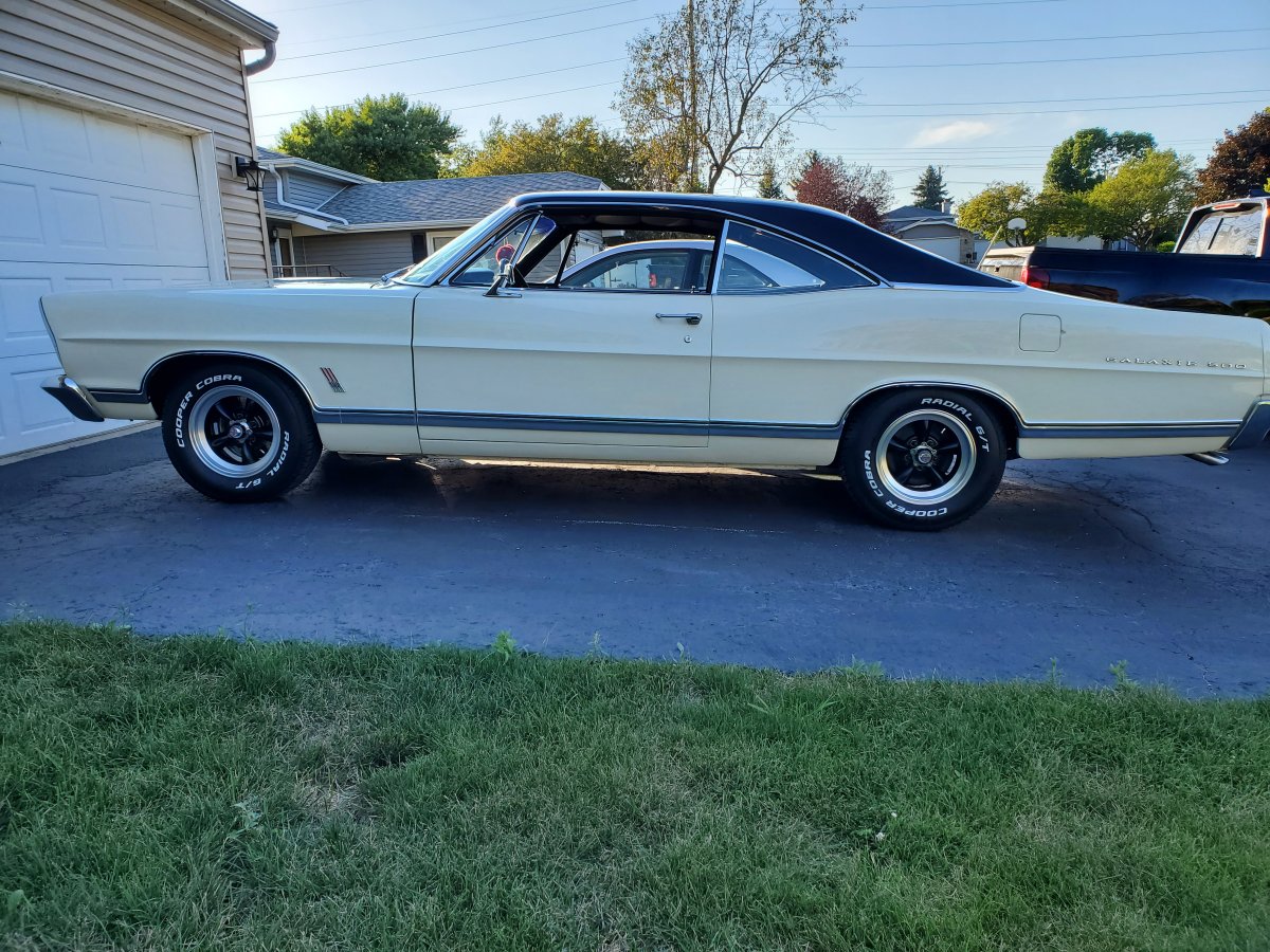 1967 Galaxie with Black Torq Thrusts