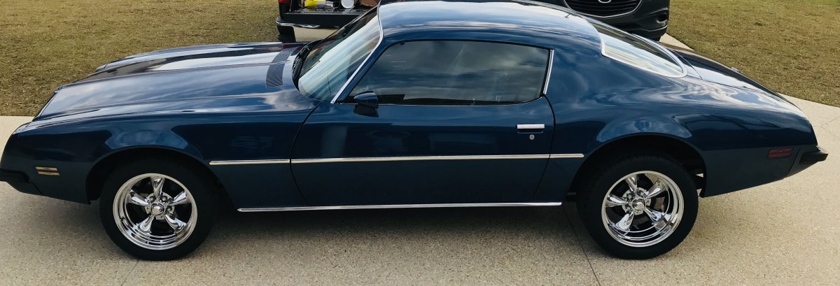 1974 Firebird with 17x8 Chrome Torq Thrusts