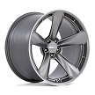 AR946 20x11 5x114.3 (5x4.5) Matte Anthracite w/ Machined Lip 50mm 