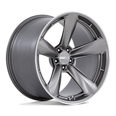 AR946 20x11 5x114.3 (5x4.5) Matte Anthracite w/ Machined Lip 50mm 