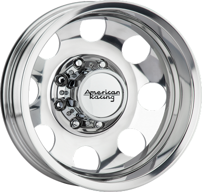 Baja Dually 16x6 8x165.1 (8x6.5) Polished - Rear (-134 mm) 