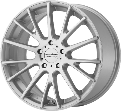 AR904 16x7 5x4.5 SILVER (40MM Offset) 