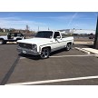 Ridler 645's 20x8.5 front and 20x10 rear on 1979 Chevy C10 