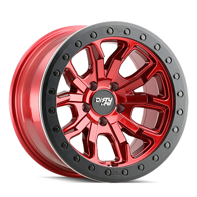 Dirty Life DT-1 9303 Crimson Candy Red 17X9 5x139.7 (5x5.5) -38MM 108MM 