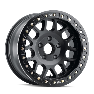 Dirty Life Mesa Race 9312 Matte Black 17X9 5x127 (5x5) -38MM 71.5MM 