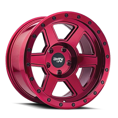 Dirty Life Compound 9315 Crimson Candy Red 20X10 5x127 (5x5) -25MM 78.1MM 