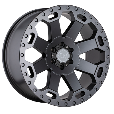 Warlord Matte Gun Metal 18x9 5x150 +12mm 