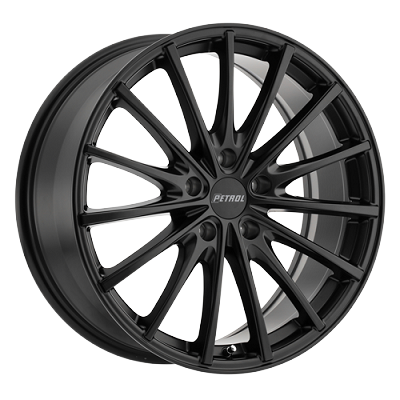 P3A Matte Black 19x8 5x112 +32mm 
