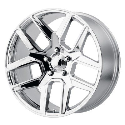 PR192 Chrome 22x10 5x139.7 (5x5.5) +25mm 