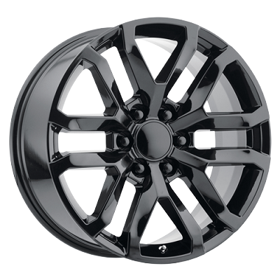 PR196 Gloss Black 20x9 6x139.7 (6x5.5) +24mm 