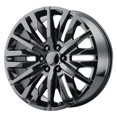 PR198 Gloss Black 24x10 6x139.7 (6x5.5) +31mm 