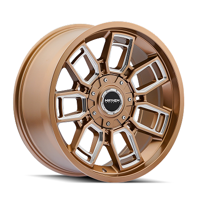 Mayhem Ordinance 8118 Matte Bronze/Milled 20x9 5x5.0/5x5.5 0mm 87.1mm 