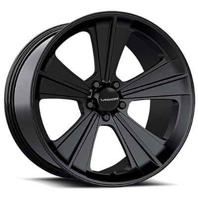 Missile Satin Black 20x9 5x120 
